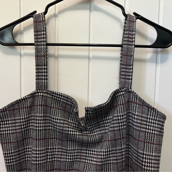 Seriously Soft by Aero houndstooth Plaid Sleeveless Dress. Size XL. - Picture 4 of 8